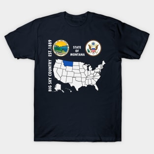 State of Montana T-Shirt